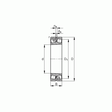 23988-K-MB FAG Spherical Roller Bearings