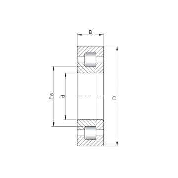 NUP5232 CX Cylindrical Roller Bearings